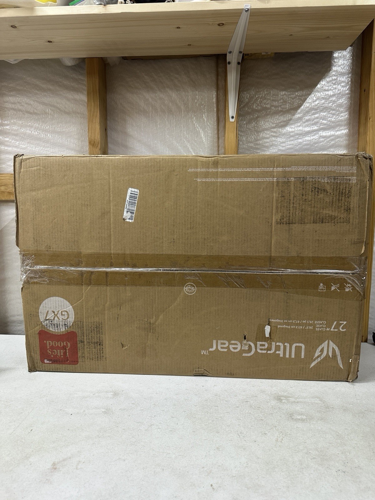 LG 27GX790A-B 27-inch Ultragear OLED Gaming Monitor QHD 1440p 480Hz, 0.03ms RP