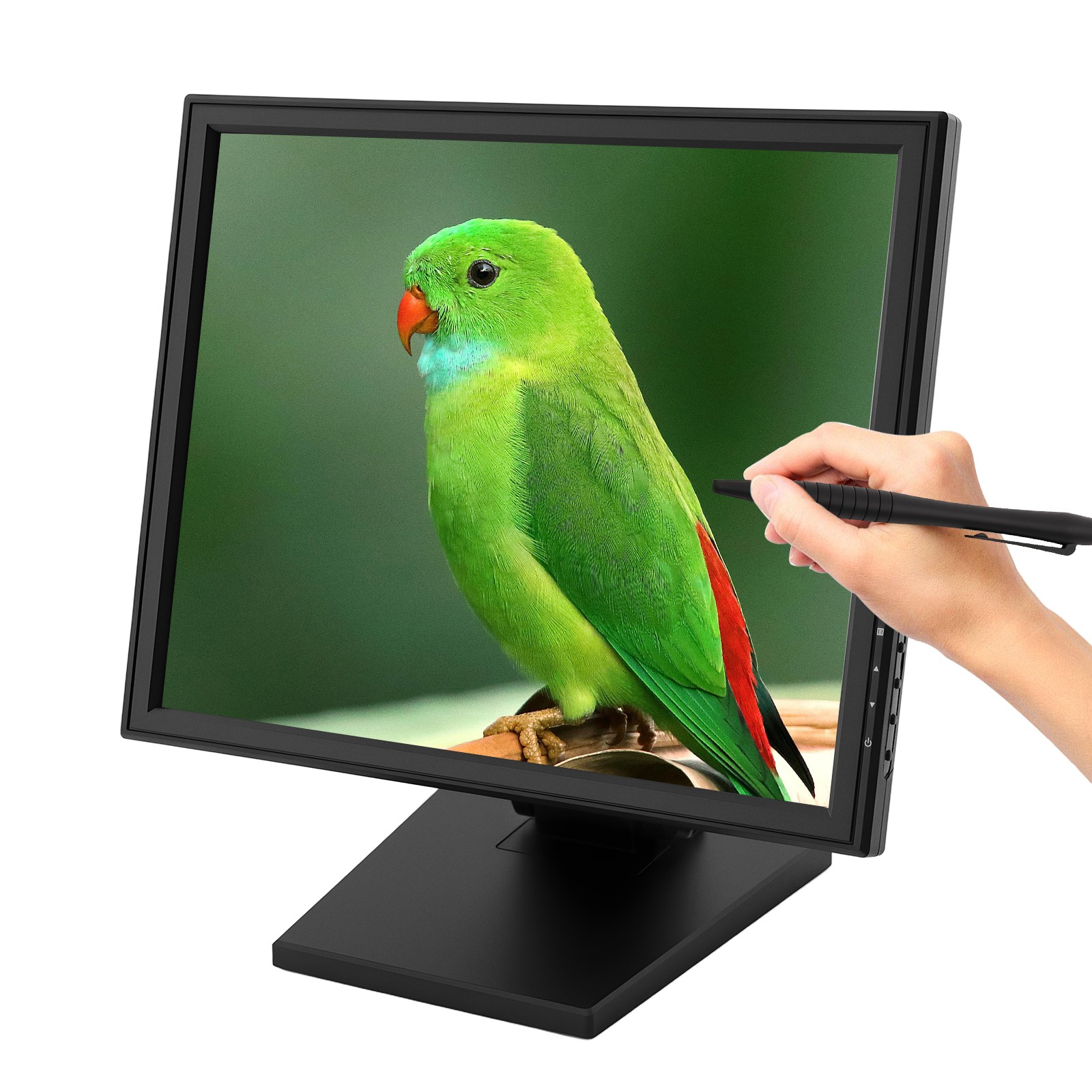 17in LCD Touchscreen Monitor Adjustable Angle LCD Display – 4:3, 5ms, 1280×1024