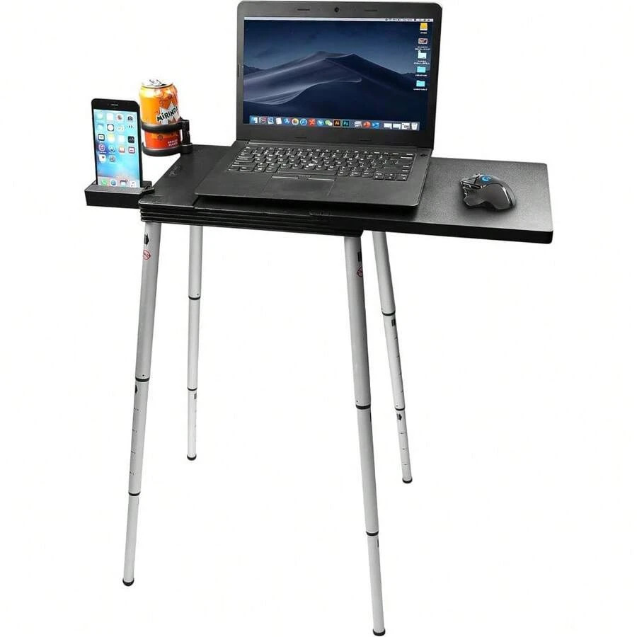Portable Laptop Computer Stand Desk Table Compact Foldable Lightweight 3 Lbs