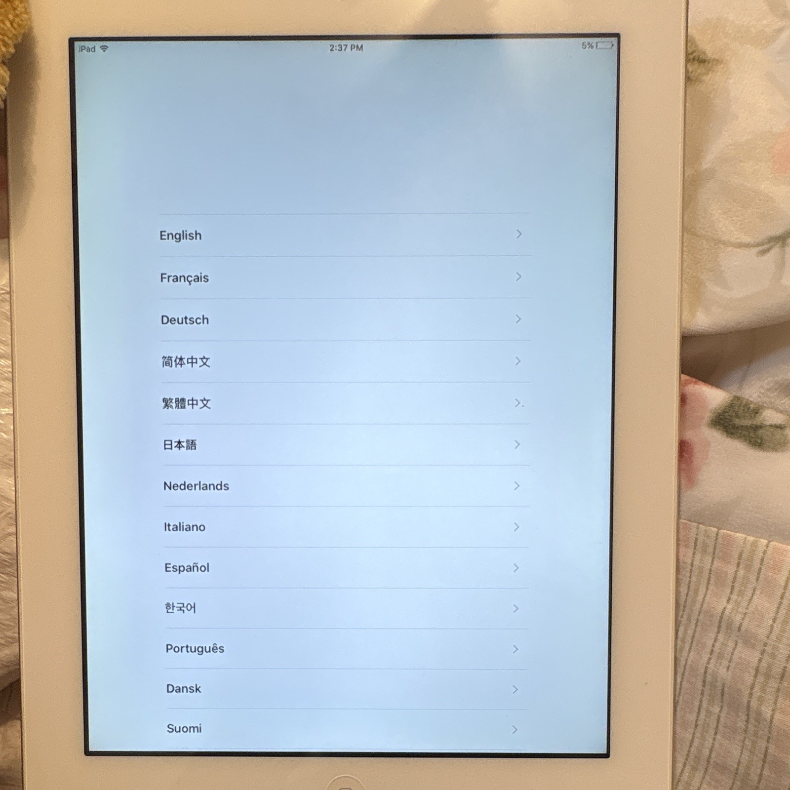Apple iPad Series Tablet 32GB 9.5in Wi‑Fi iOS, Silver MPN A1416