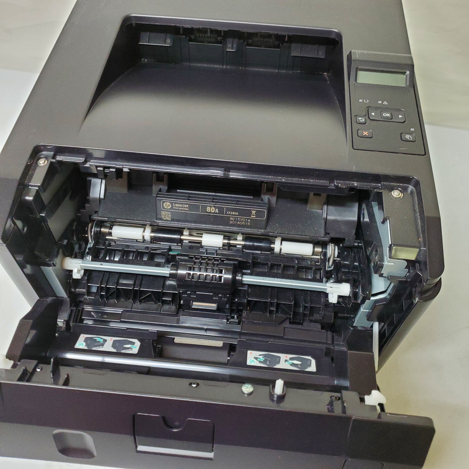 HP LaserJet Pro M401DNE Mono Printer 10.9K Pgs W/ Toner Duplex Networkable