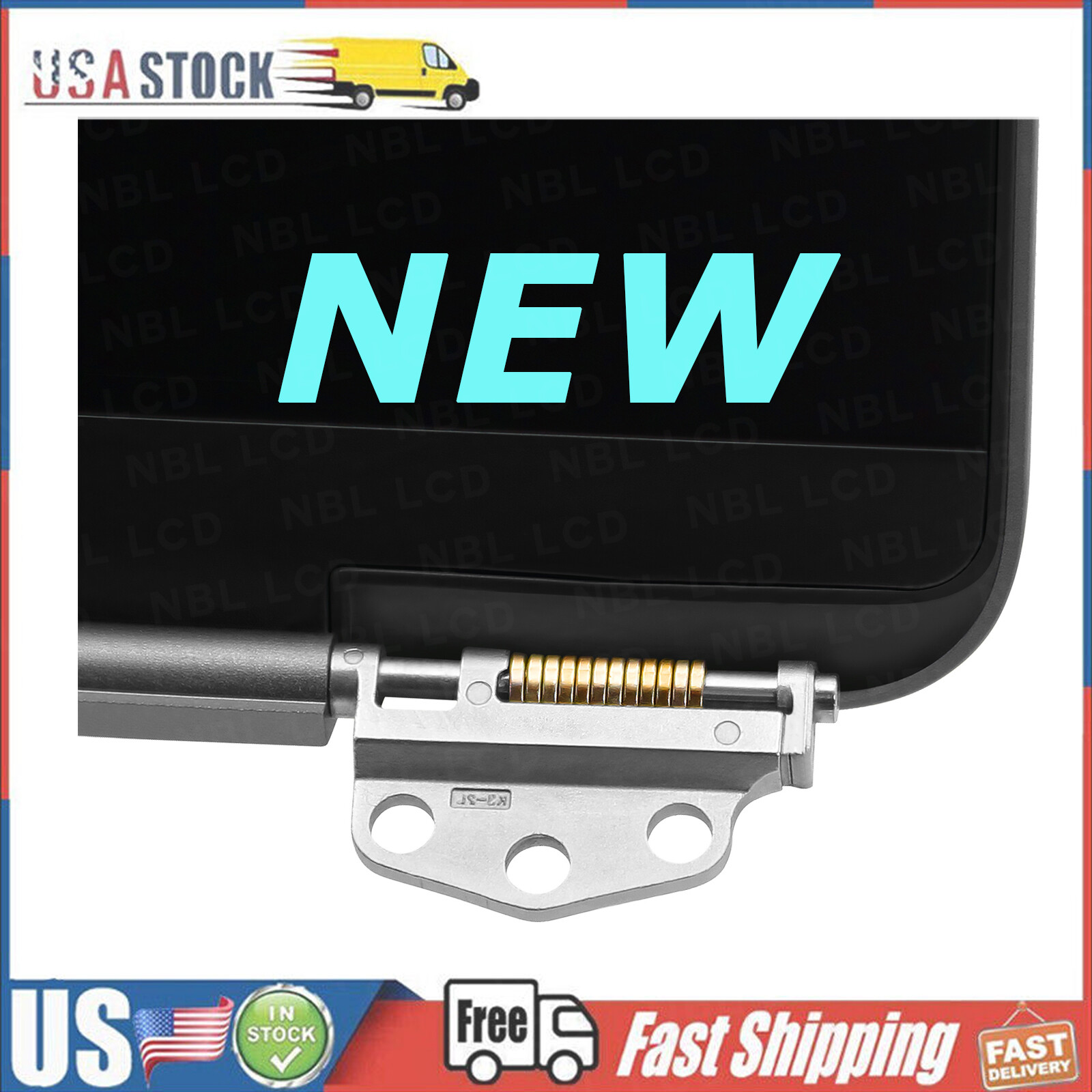 A2337 New for MacBook Air 13″ M1 2020 LCD Screen Replacement Display Assembly A+