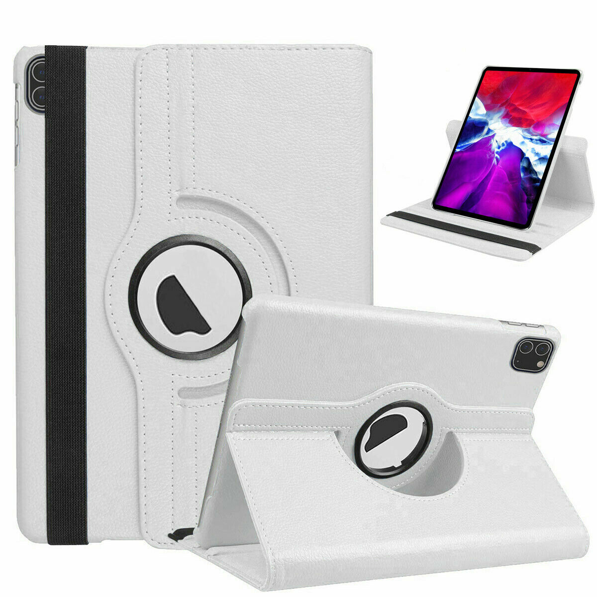 For Apple iPad Pro 11 Case 360° Rotate Swivel Stand Leather Smart Cover Case