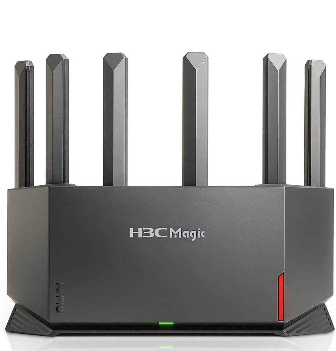 AX5400 WiFi 6 Router Black H3C Wireless InternetNX54 High Speed Gaming Routers