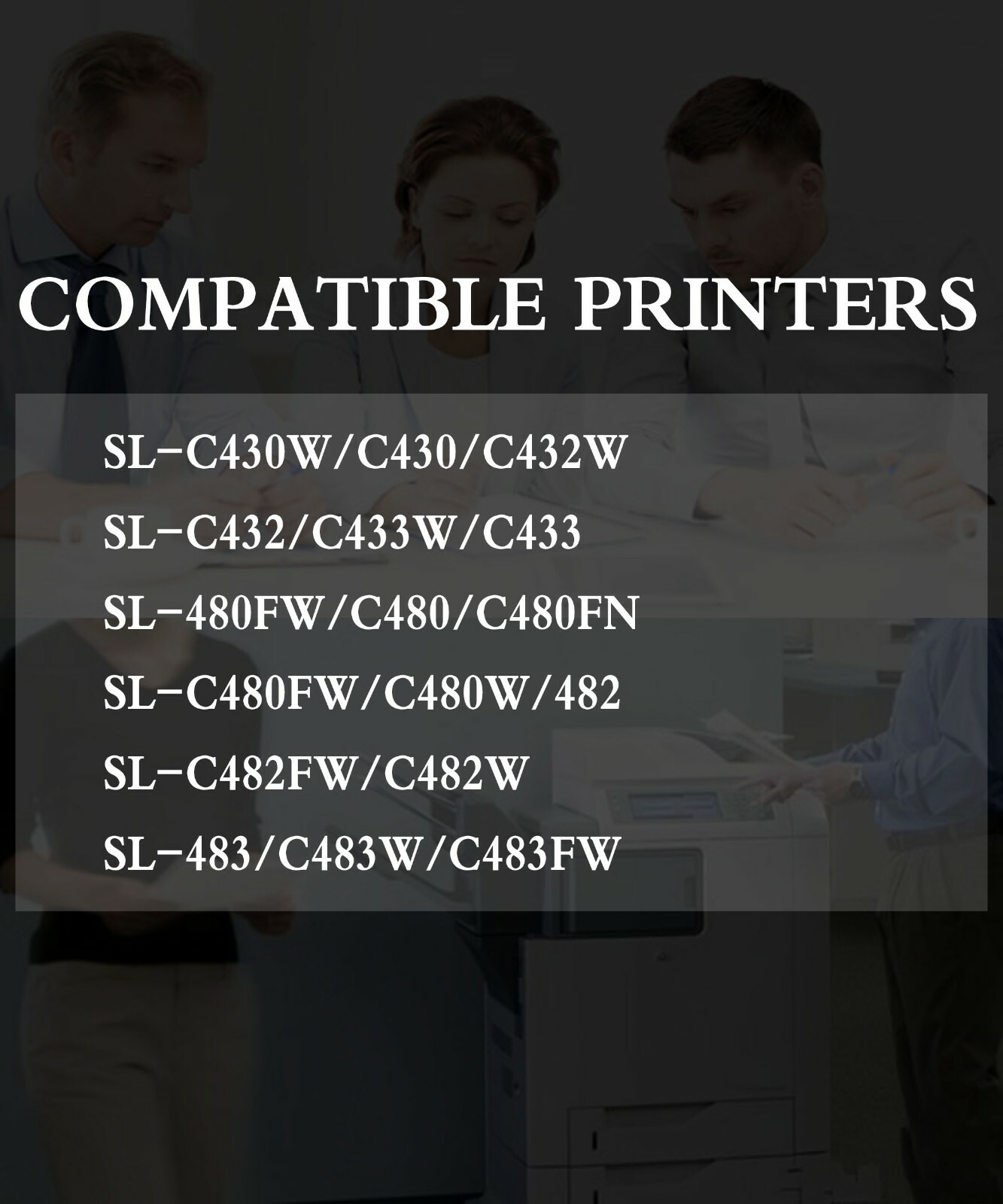 3PK CLT404S CLT-404S 404S Toner Cartridge for SL-C480FW C480W 482