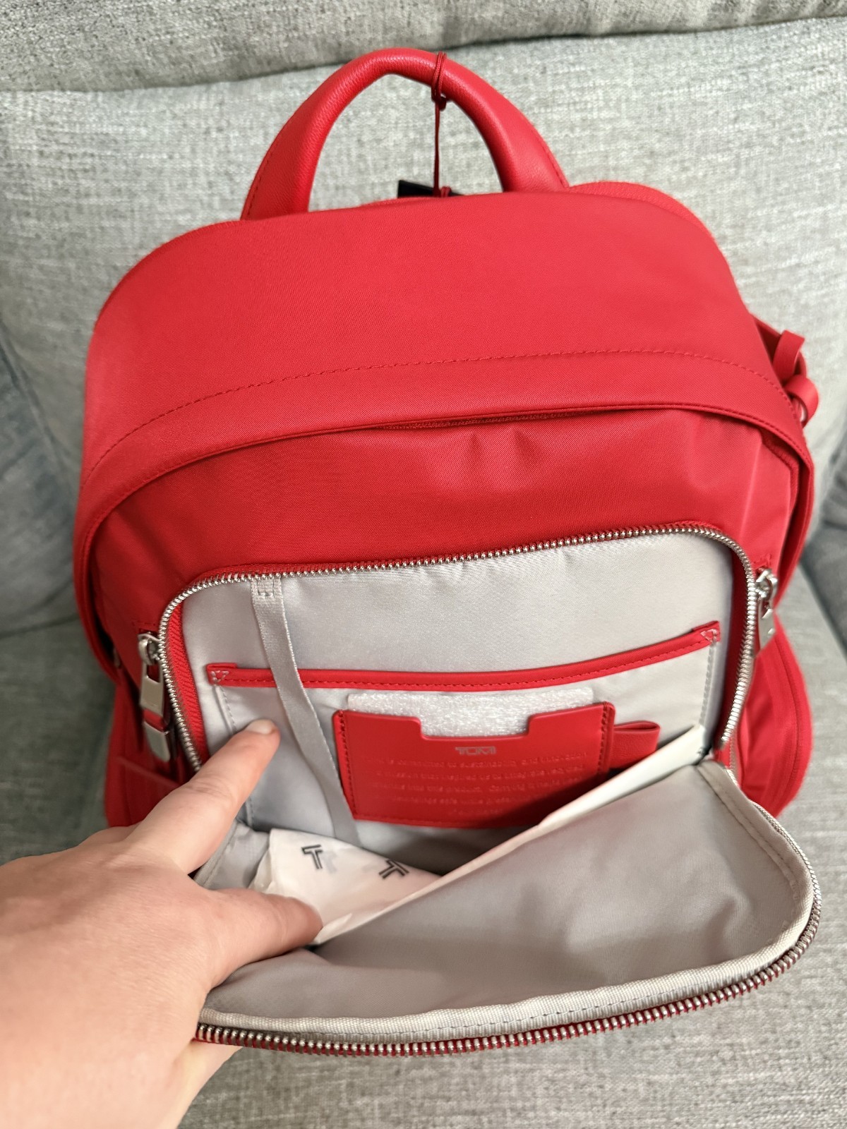TUMI Celina Rucksack Laptop School College University Travel Backpack Bag $495