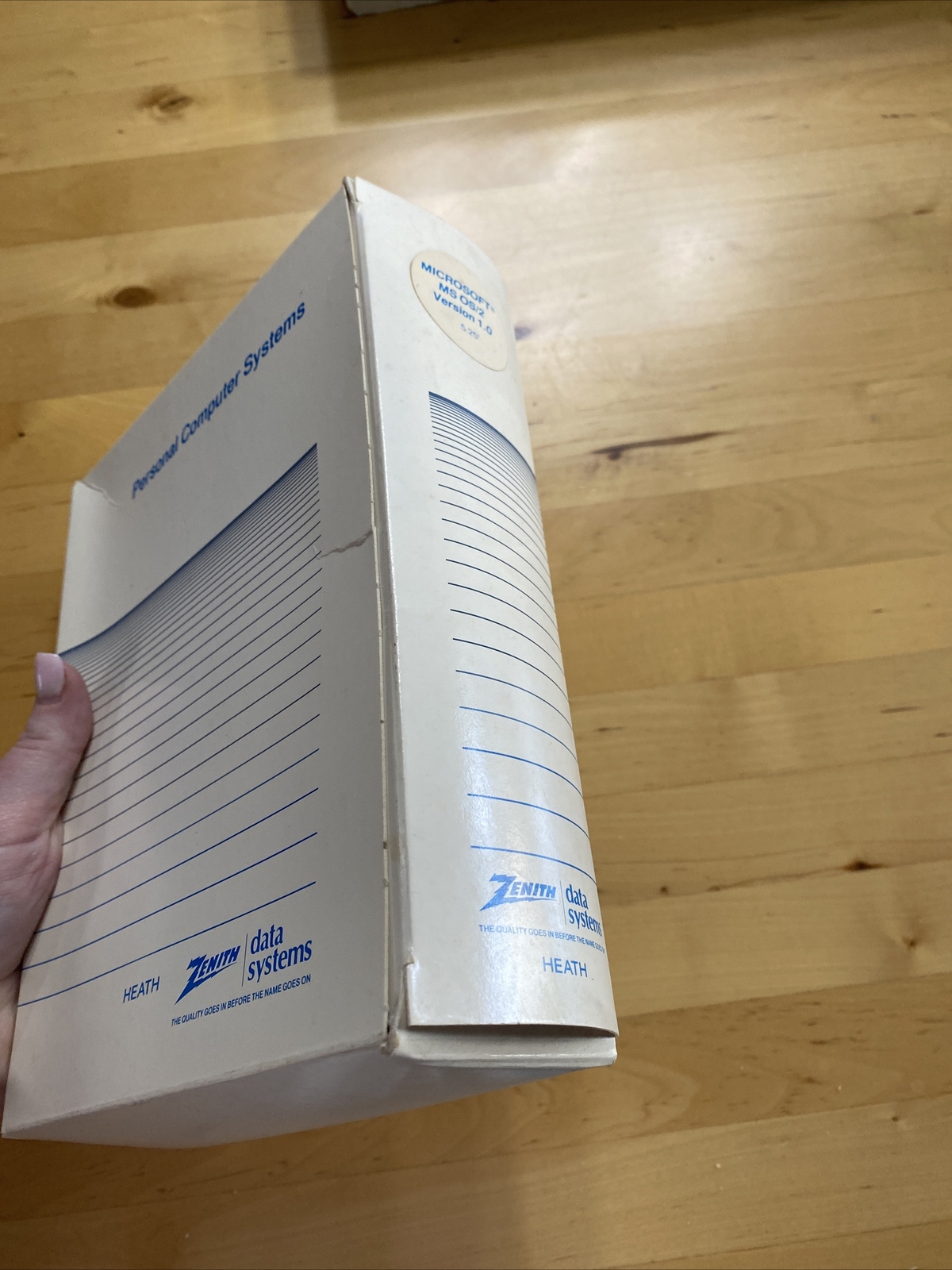zenith personal computer systems MS O/S 2 version 1.0 In Original Box Rare!