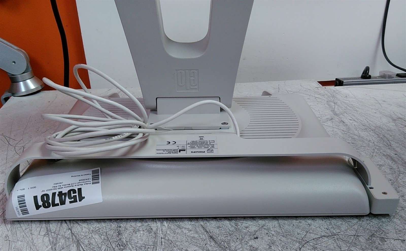 Philips Medical Systems 9896-700-00021 19″ Touchscreen LCD Monitor No PSU
