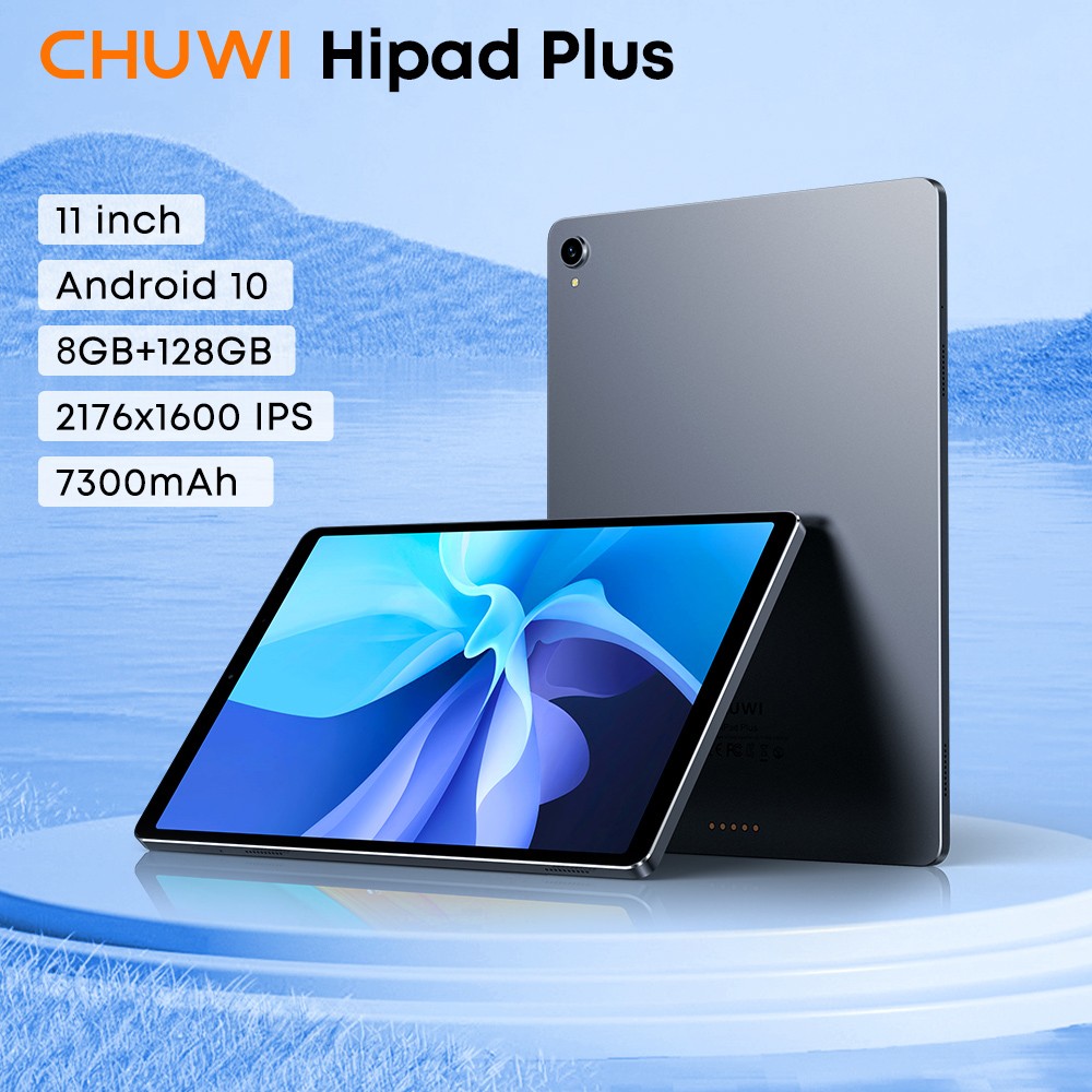 CHUWI Hipad Plus 11″ Android Tablet Octa Core MT8183 8GB RAM 128GB Storage Gray