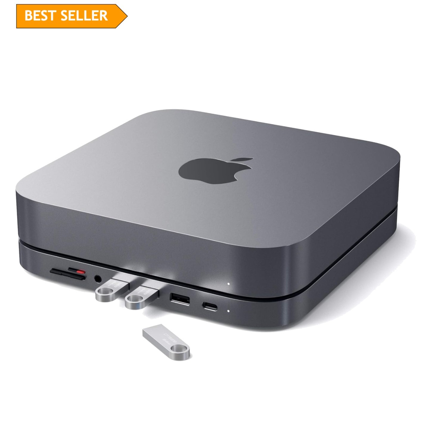 6-in-1 USB C Hub and Docking Station for Mac Mini – Sleek and Functional