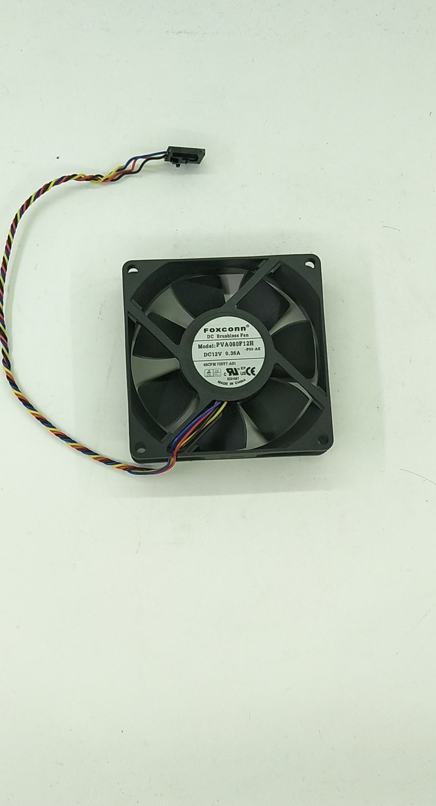 1pc Genuine OPTIPLEX 390 990 790ComputerCoolingCaseFan SFF PVA080F12H 725Y7