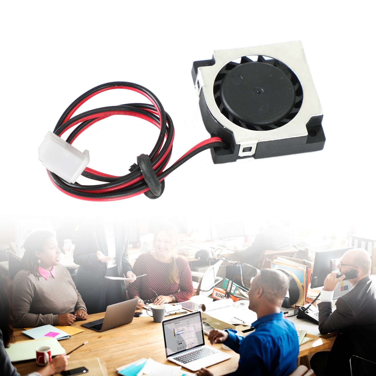 ✨1x Brushless DC Cooling Blower Fan 5V 20065VS 0.78*0.78*0.2In Sleeve 2 Pin Wire