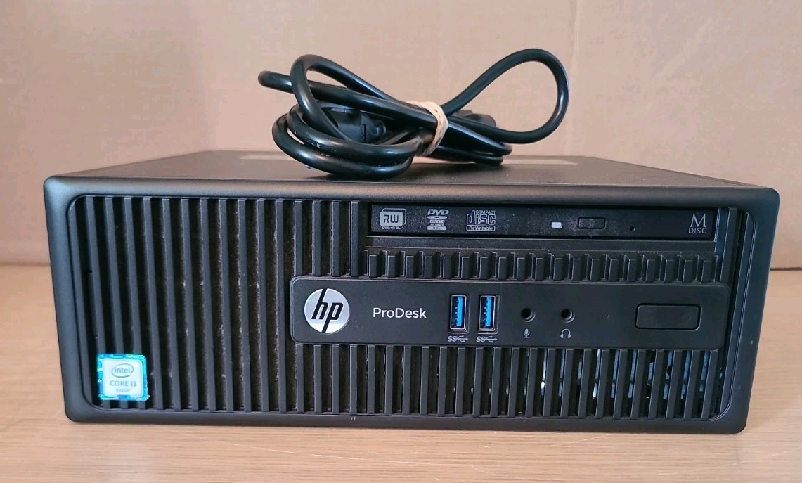 HP ProDesk 400 G3 SFF Intel Core i3-6100, 8GB, 1 TB HDD, WIN 10 PRO. NO WIFI