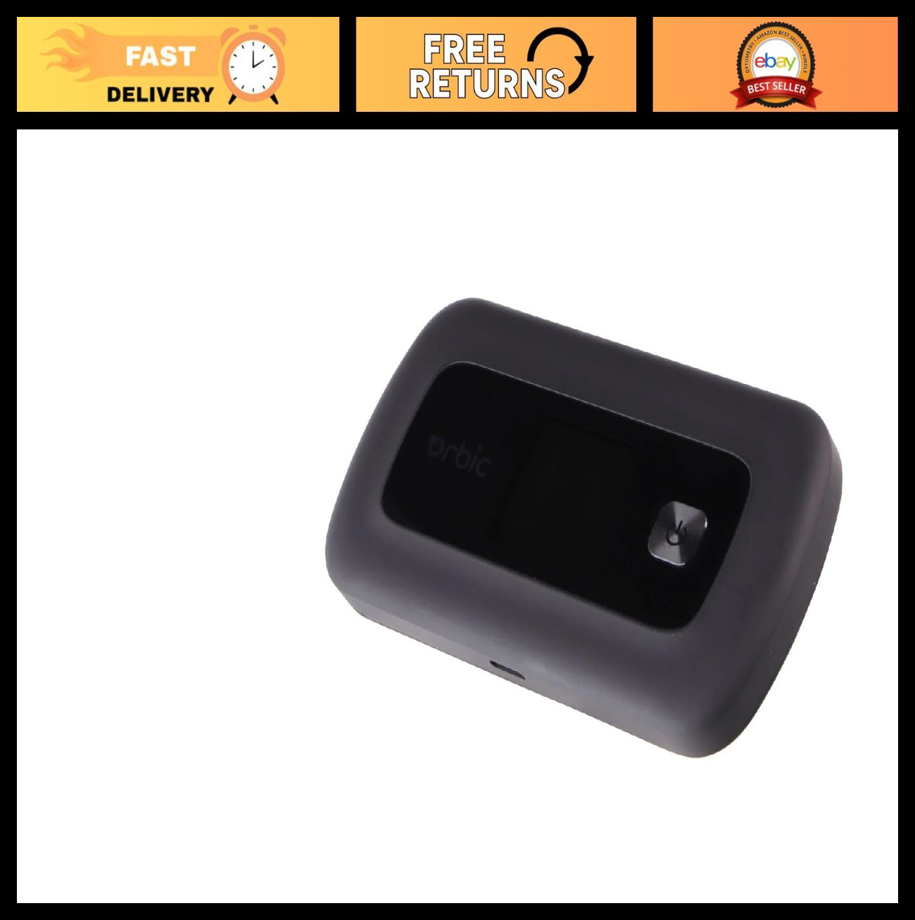 4G LTE Mobile Hotspot | Connect 10 Devices | 12 hrs Usage | 5 Days Standby | Ide