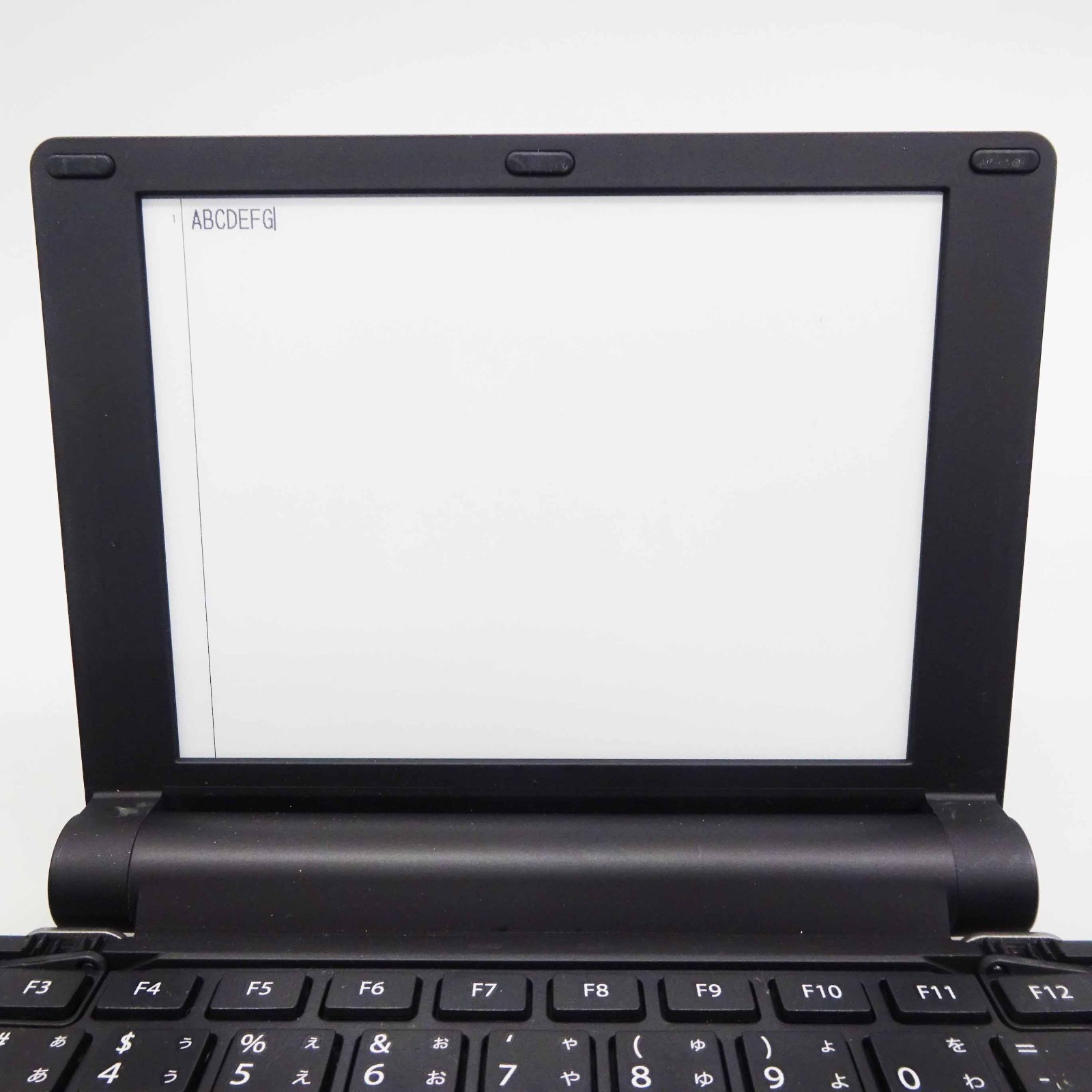 KING JIM POMERA DM30 Digital Memo Compact Lightweight Keyboard Black Japan USED