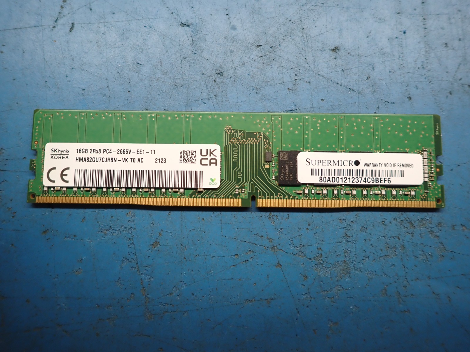 Hynix HMA82GU7CJR8N-VK 16GB PC4-21300 DDR4-2666MHz ECC DIMM 1.2V D- Rank Memory