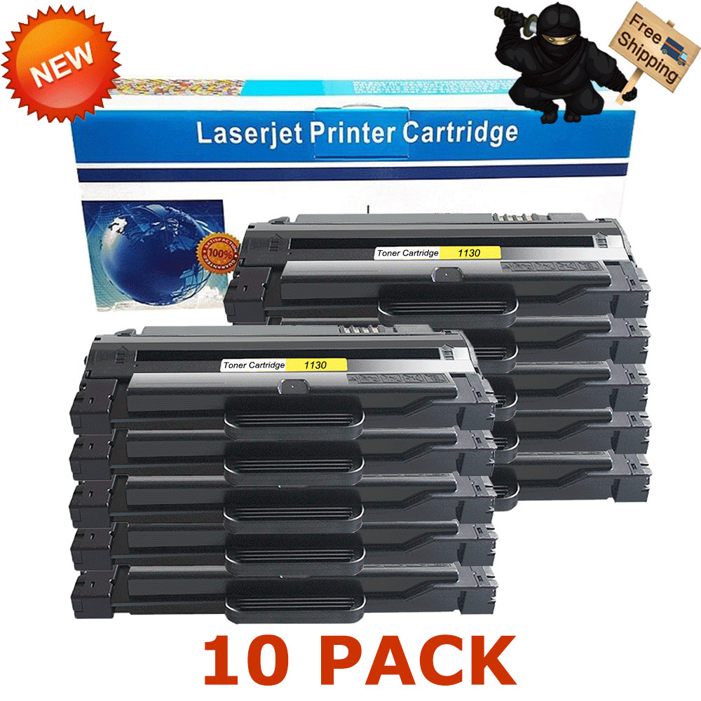 10 Toner Cartridge 2MMJP for Dell Laser Printer 1130 1130n 1133 1135 High Yield