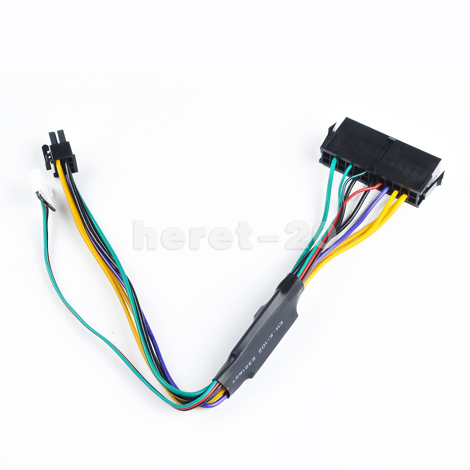 12″ ATX Main 24-Pin to 6-Pin PSU Power Adapter Cable 18AWG HP Elite 8000 Z240 US