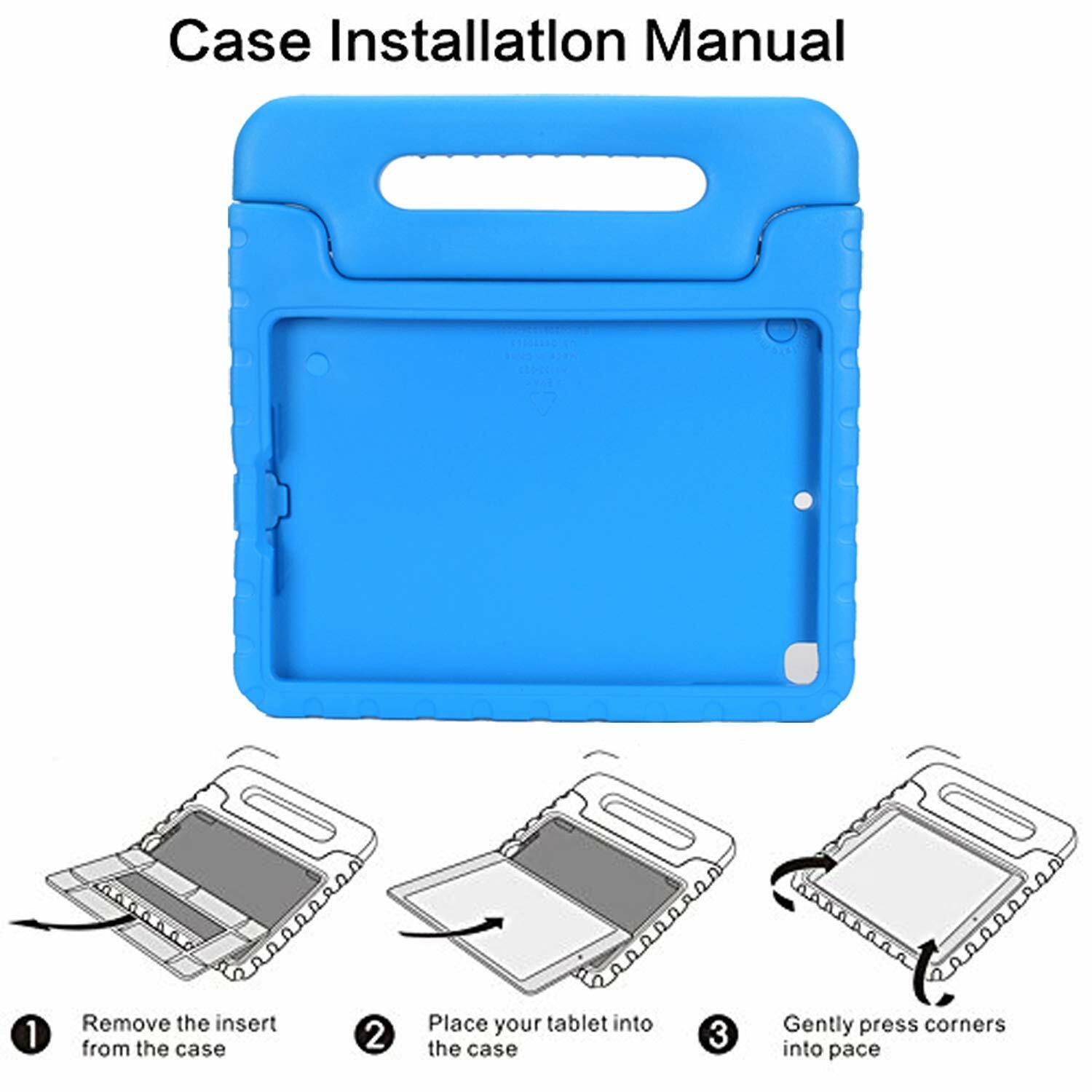 For iPad Mini 1 2 3 4 5 6 Shockproof Handle Foam Case Kids EVA Cover