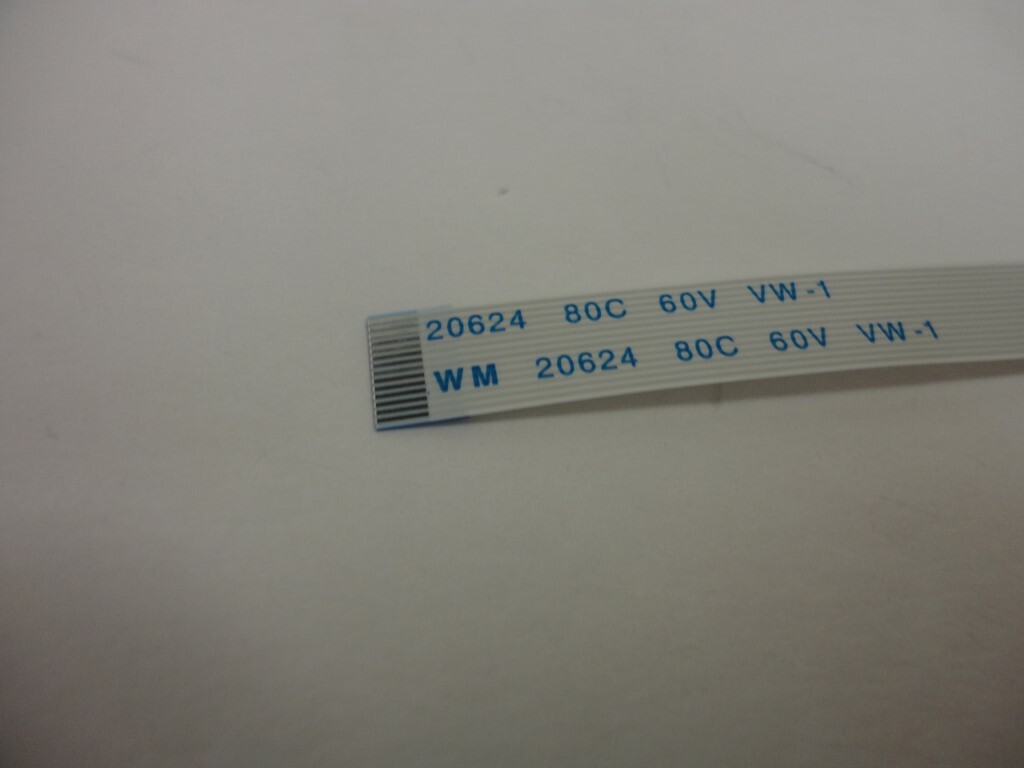 14 Pins AWM 20624 80C 60V VW-1 FFC Flexible Flat Cable Wire Ribbon 0.5mm Pitch