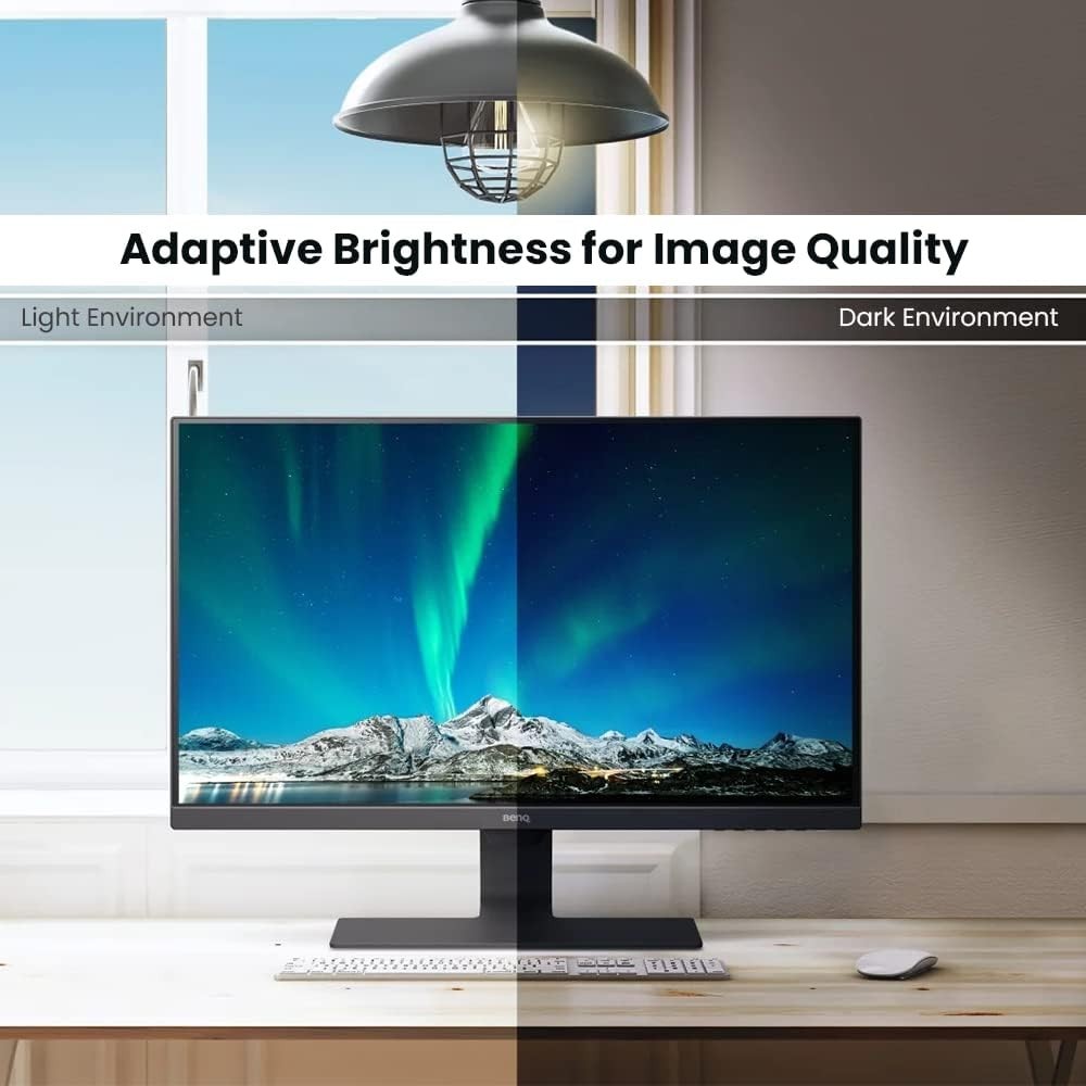 BenQ GW2480 Computer Monitor w/Built in Speaker 24″ FHD 1920x1080p HDMI, VGA NIB