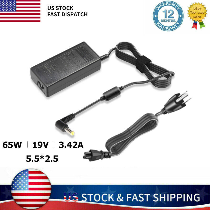 AC Adapter Charger For Getac V110 G2 G3 G4 G5 VivoMini VM65 Aluratek STD-19034
