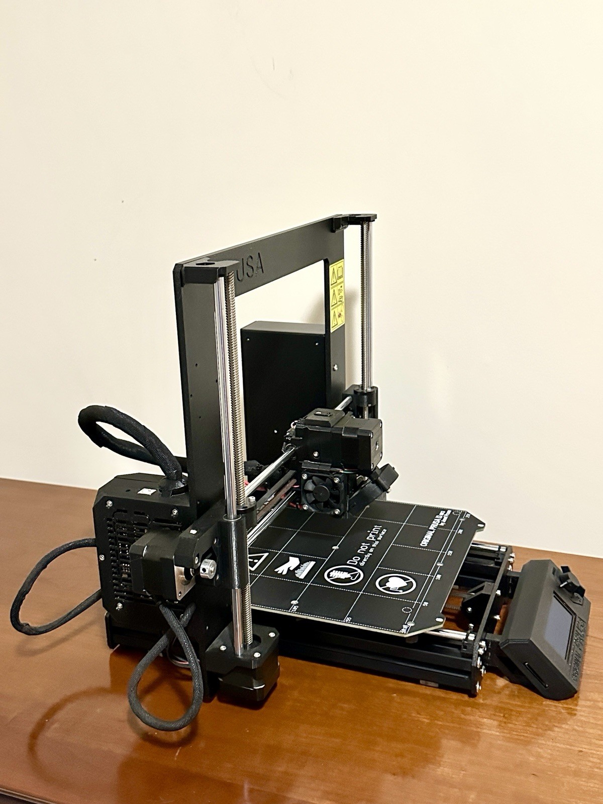 Prusa i3 MK3S 3D Printer – Filament Sensor, Spool Holder, Textured PEI