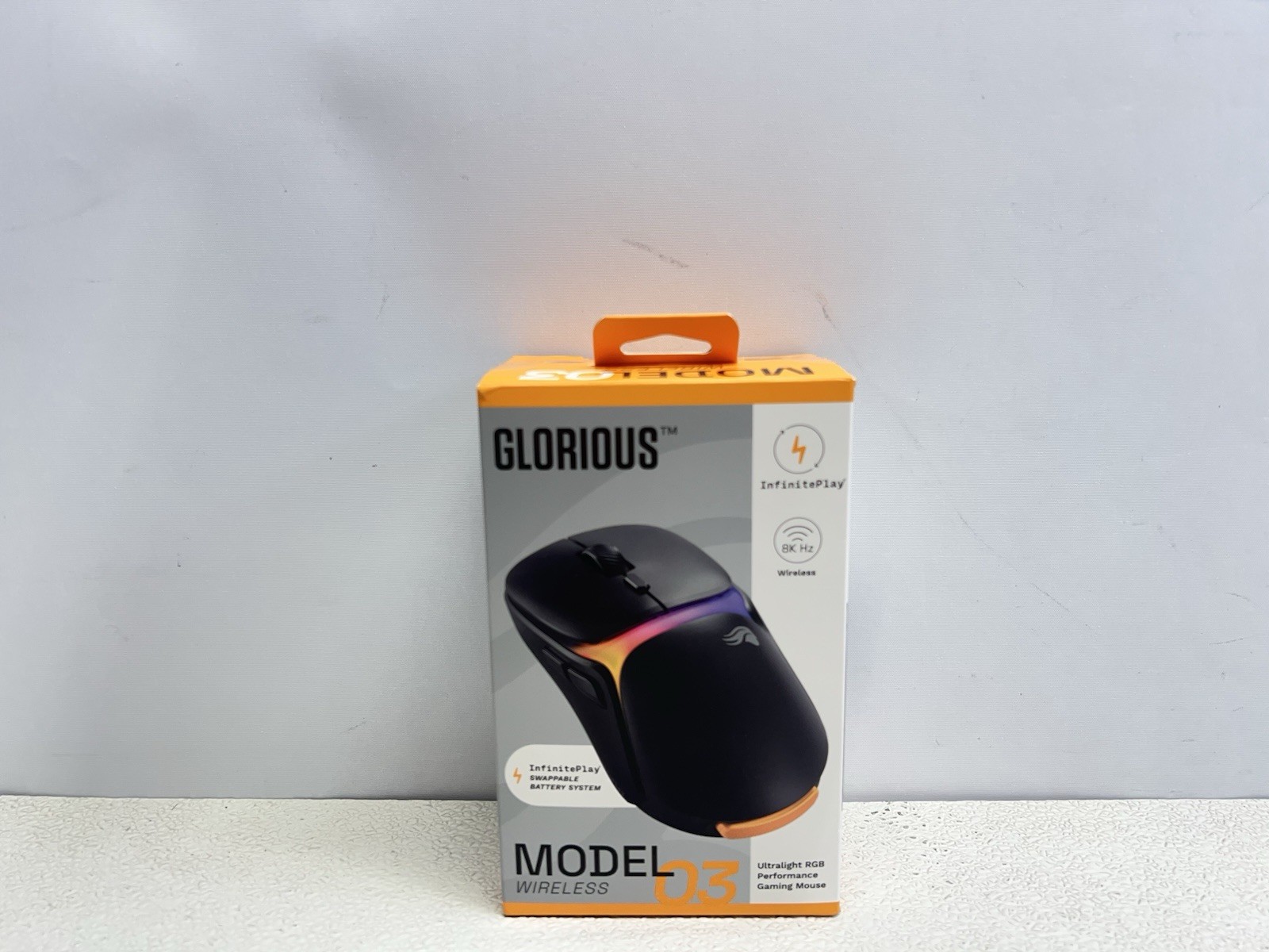 Glorious – Model O3 Lightweight Wireless Optical Gaming Mouse – Wireless – Black