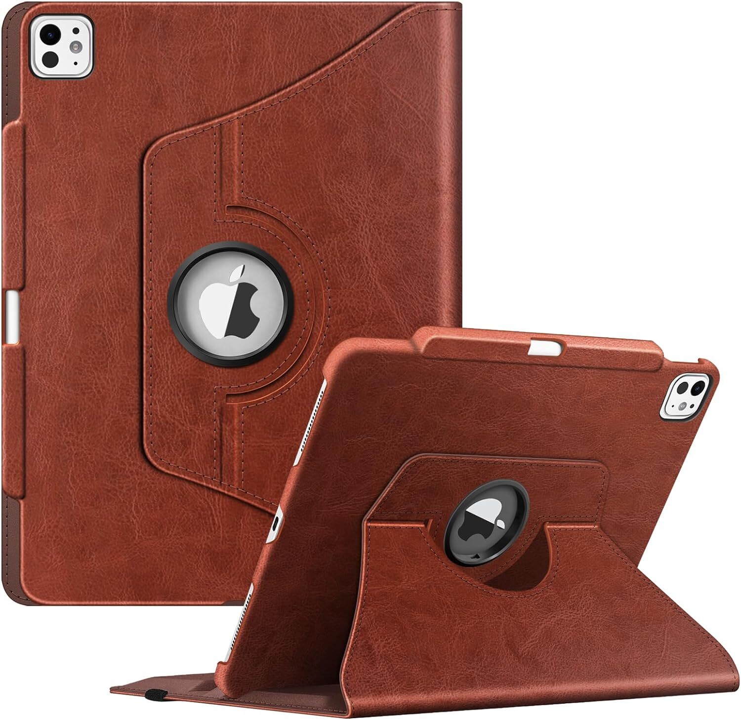 Rotating Case for iPad Pro 13-inch (M4) 2024 Swiveling Protective Stand Cover