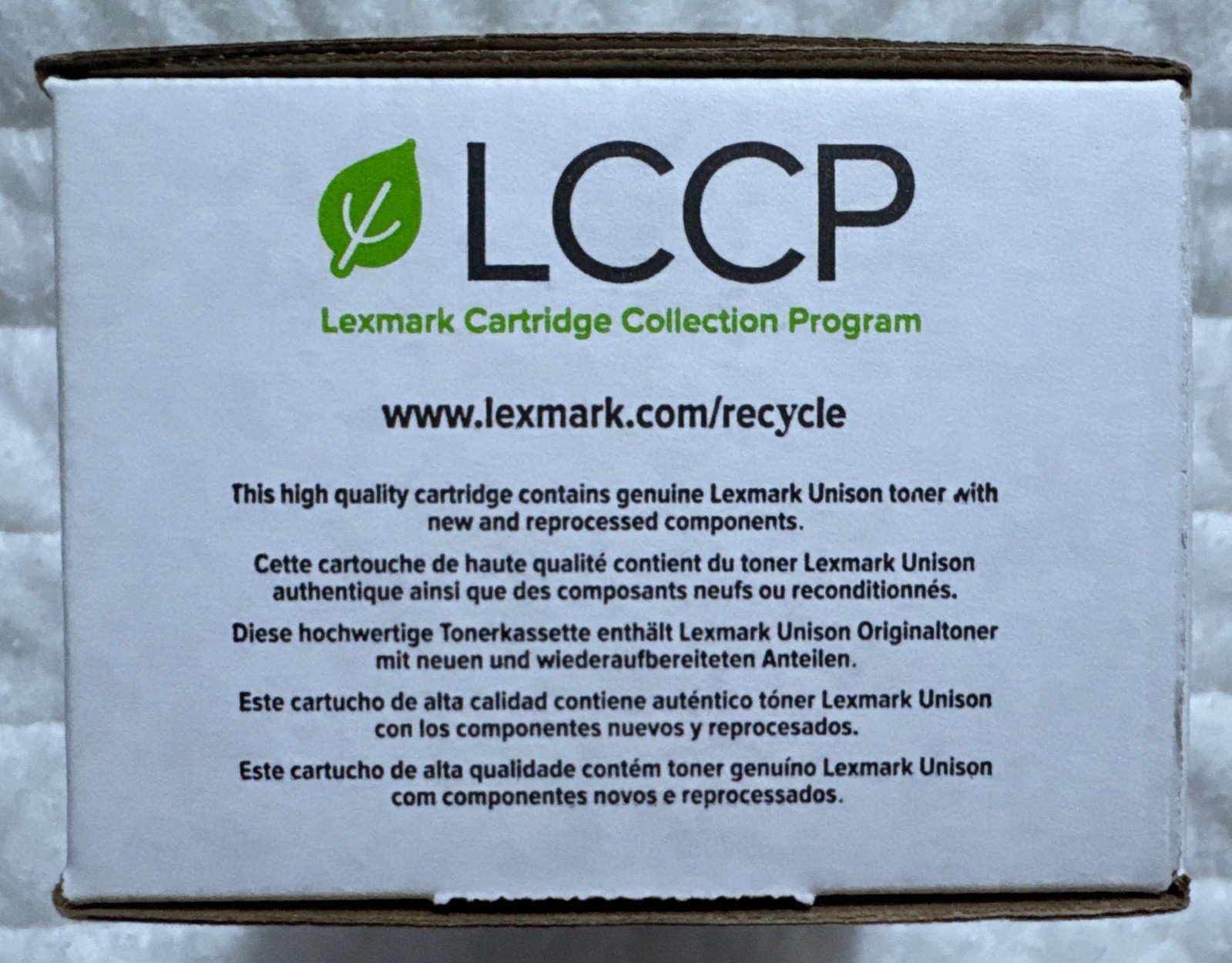 Lexmark 71C10M0 Magenta Toner Cartridge For CS730 CS735 CS737 CX730 CX735 CX737