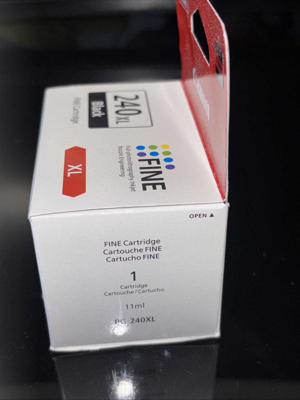 Canon Pixma 240XL FINE Black Ink Cartridge New in Sealed Box