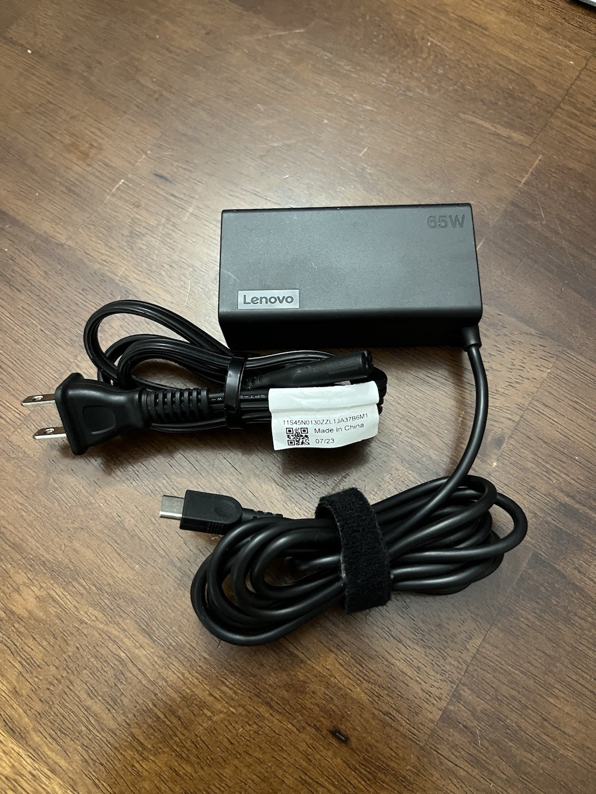 Genuine OEM Lenovo 65W USB-C Type-C Adapter Charger ADLX65YLC2E Chromebook