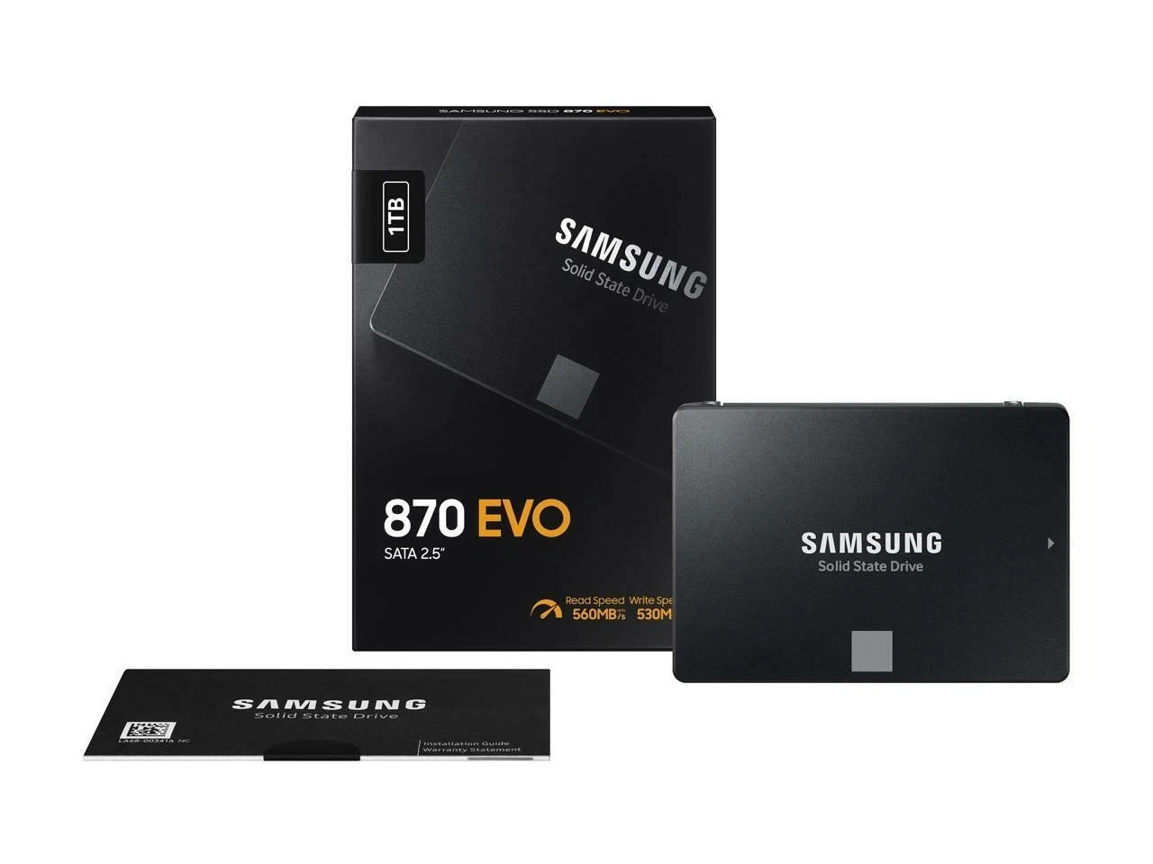 Samsung 870 EVO 1TB 2.5″ SATA III V-NAND Internal SSD