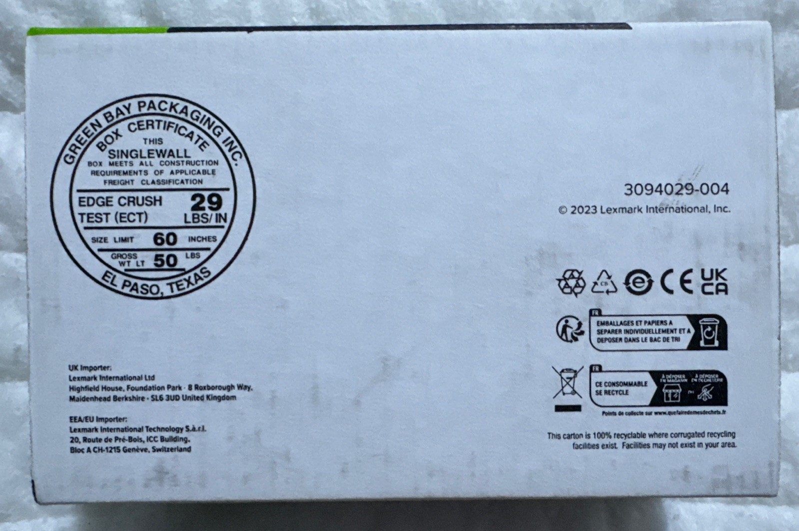 Lexmark 71C10M0 Magenta Toner Cartridge For CS730 CS735 CS737 CX730 CX735 CX737