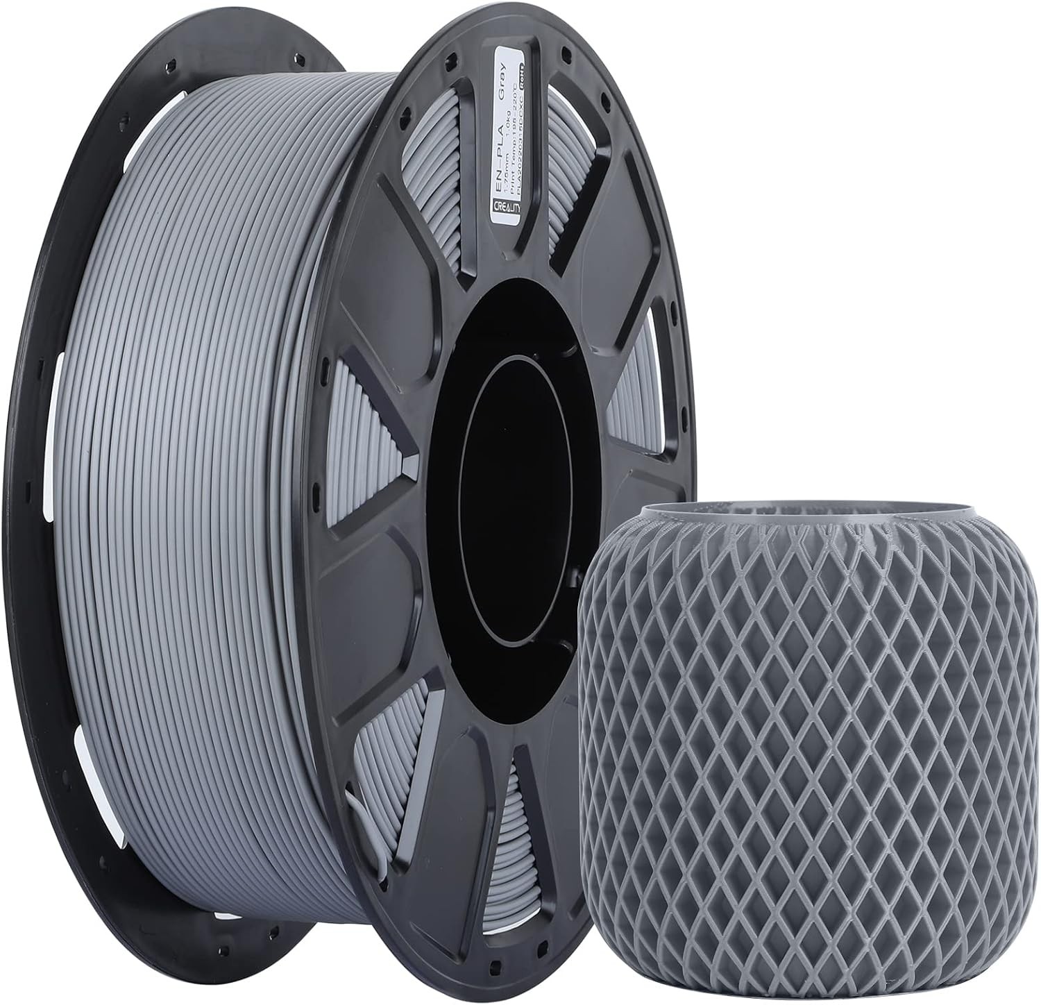PLA Filament 1.75mm, Tough and Durable 3D Printer Filament with +/-0.02mm