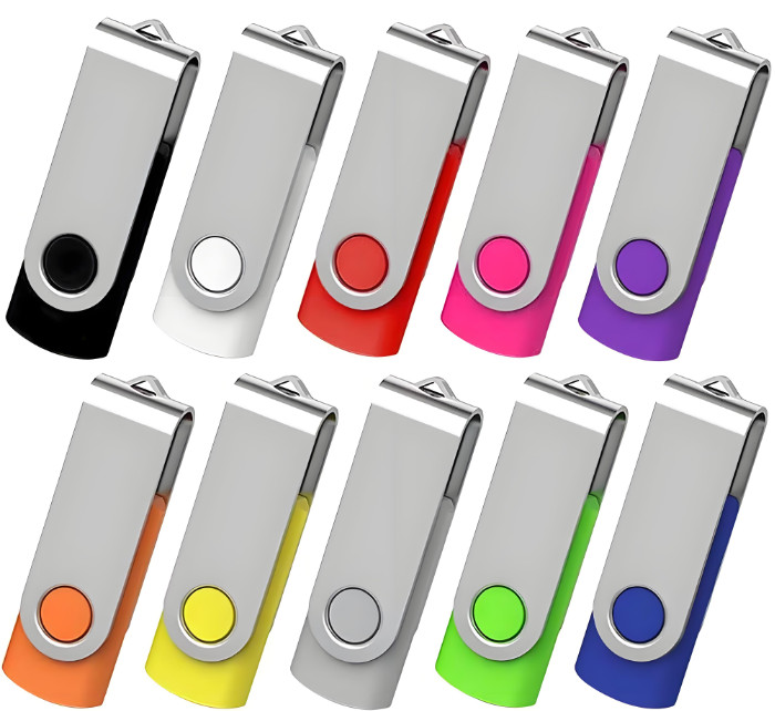 Wholesale 10/20/50/100 Pack USB Flash Drive Memory Stick Pendrive Thumb Drive