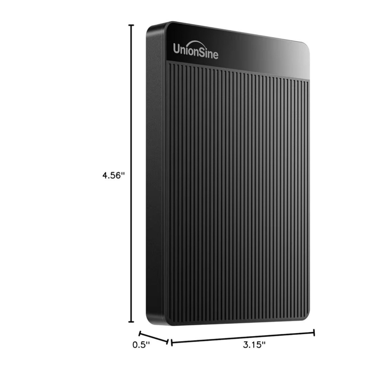 UnionSine 2TB Ultra Slim Portable External Hard Drive HDD