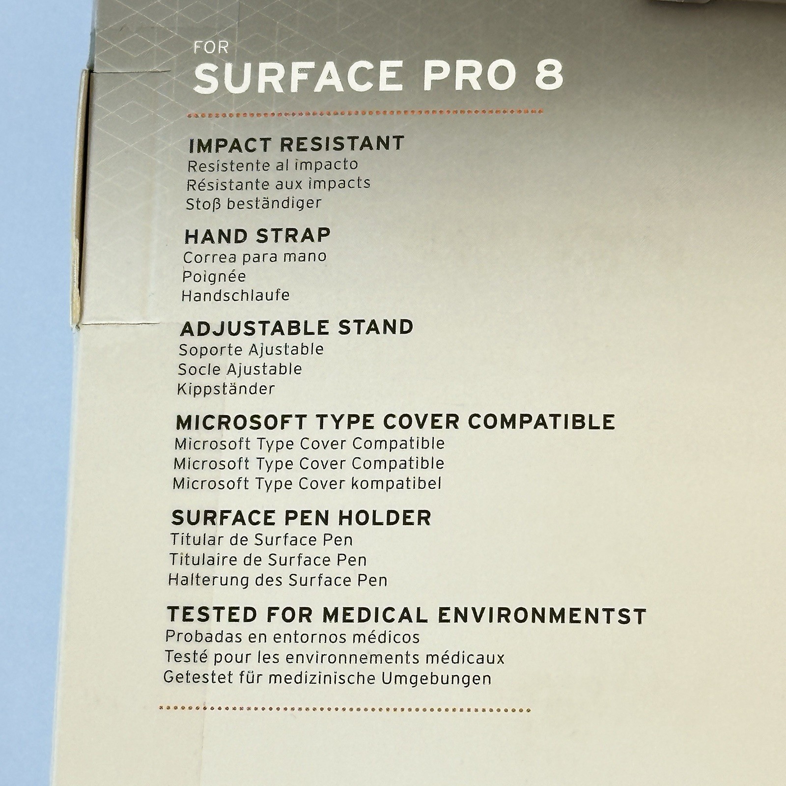 Microsoft Surface Pro 8 Plasma Series Rugged Protective Case Stand Cover Strap