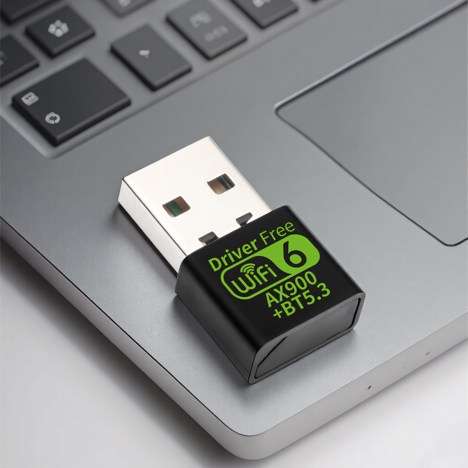 WiFi 6 USB Adapter AX900 2-in-1 BT5.3 Dual-Band for PC Desktop Laptop Win11/10