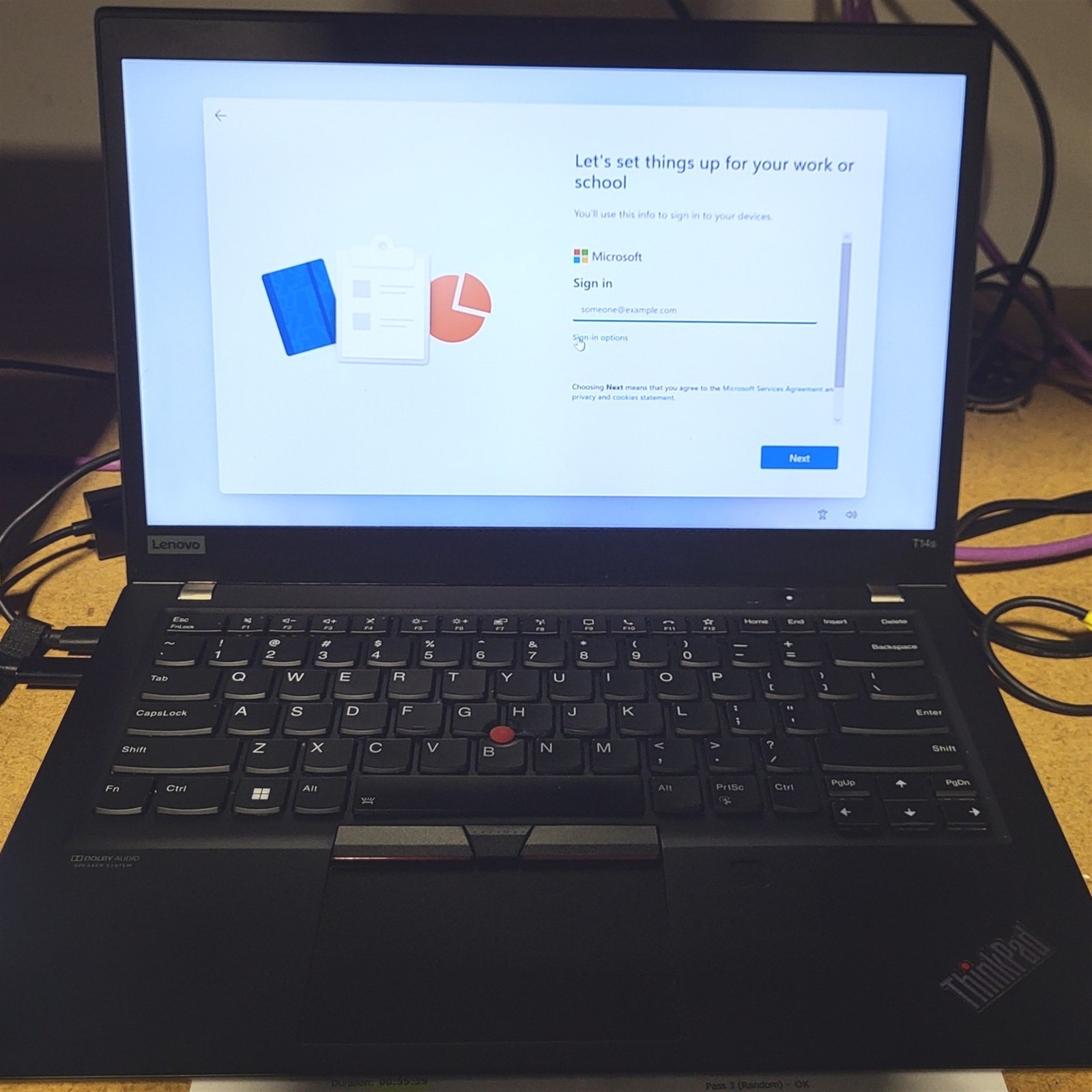 Scratched LCD Lenovo ThinkPad T14s Gen 1 Intel i7 10th Gen 1.8GHz 16GB 512GB SSD