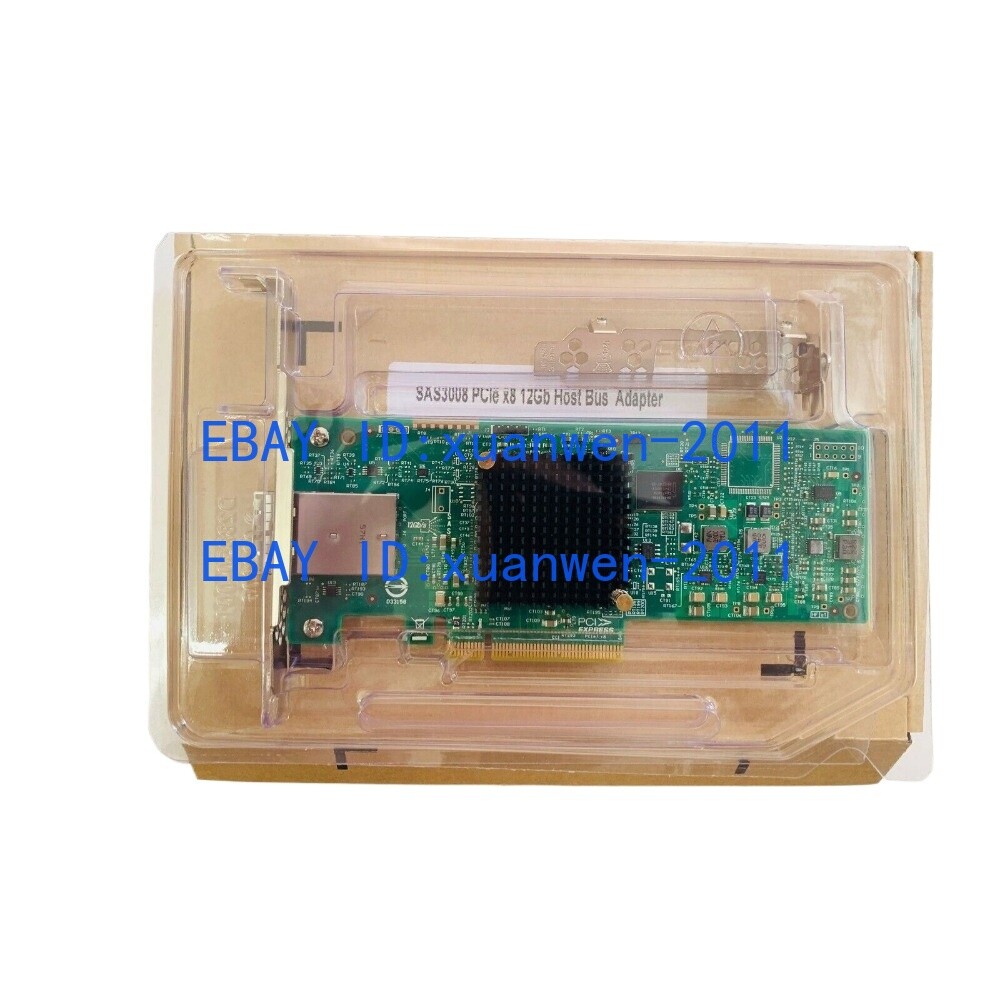 Broadcom LSI SAS 9300-8e 12Gb/s 8-port SFF8644 PCIe 3.0 IT Mode Controller US