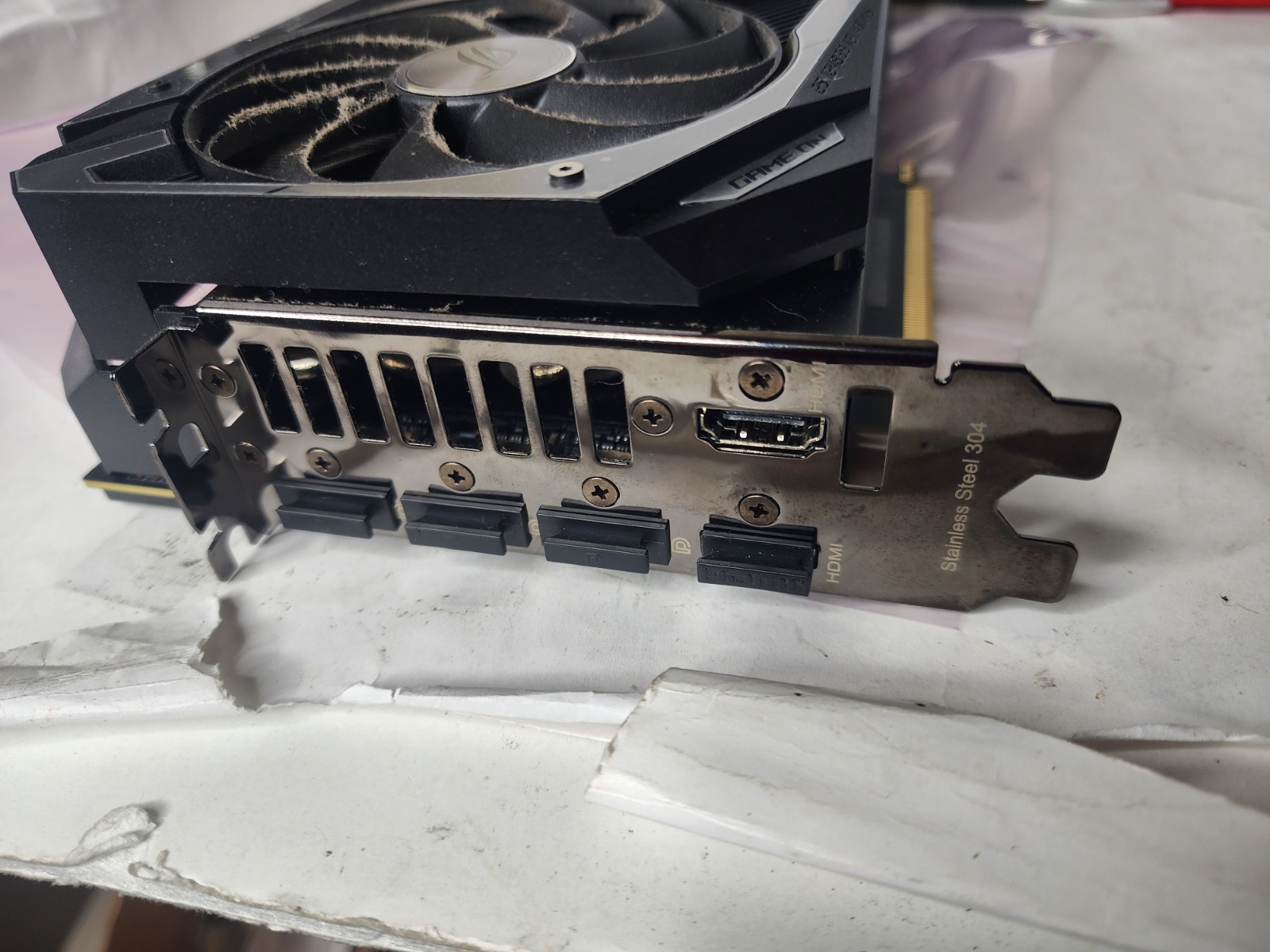 ASUS ROG Strix GeForce RTX 3080 OC 10GB GDDR6X Graphics Card — Used