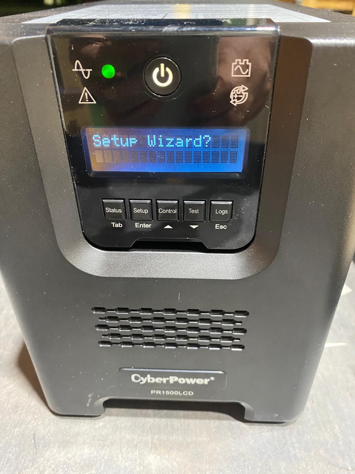 CyberPower PR1500LCD 1500VA/1500W Smart App Sinewave Mini-Tower UPS