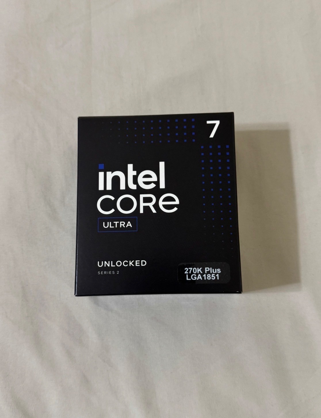 Intel Core Ultra 7 270K Plus Processor – NEW IN BOX