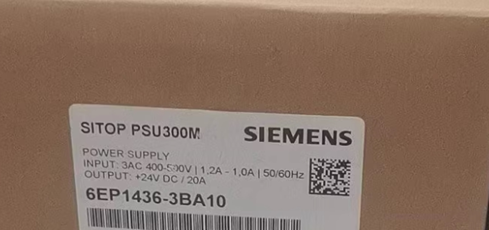 NEW SIEMENS 6EP1436-3BA10 6EP 1436-3BA10 Power Supply