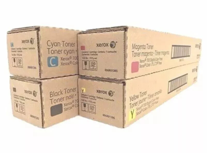 4PK CMYK XEROX TONER COLOR DC 700/700i/C75/J75 Toner set 006R01383/84/85/86