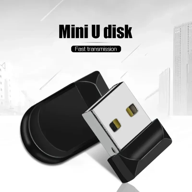 Mini USB Flash Drive 4/8/16/32/64/128 GB Ultra Fit Memory Stick with Keychain