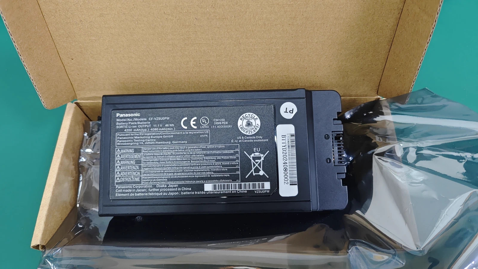 OEM Genuine 46WH CF-54 Battery For Panasonic TOUGHBOOK 54 CF-VZSU0PW CF-VZSU0PR