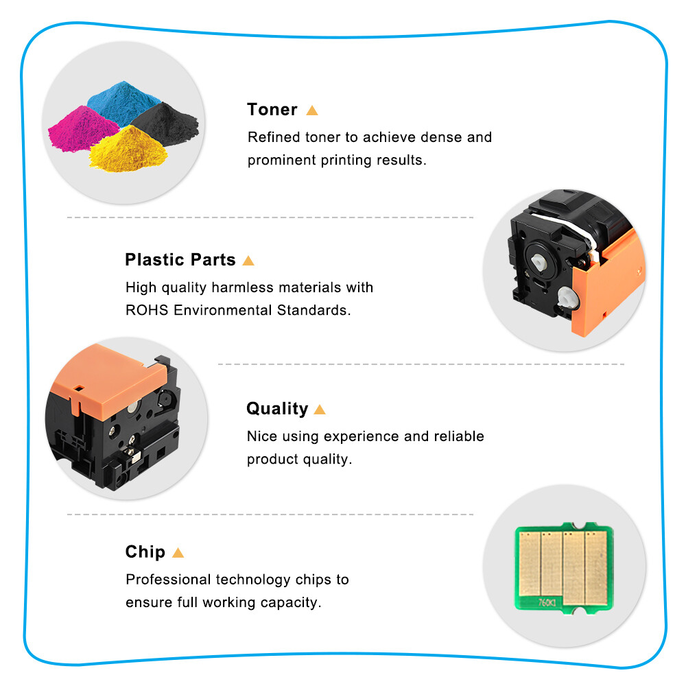 CF400X Toner Compatible With HP 201X LaserJet Pro M252dw MFP M277dw M277n Lot