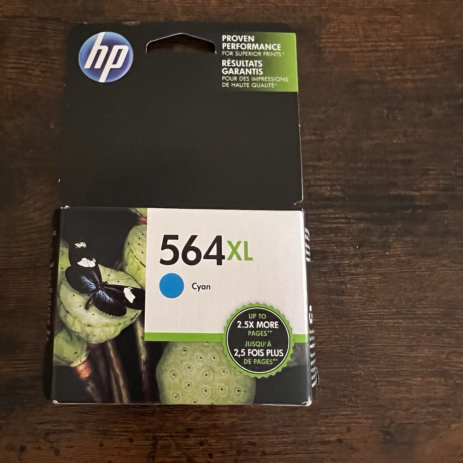 HP 564XL Cyan Cartridge XPR Aug 2016